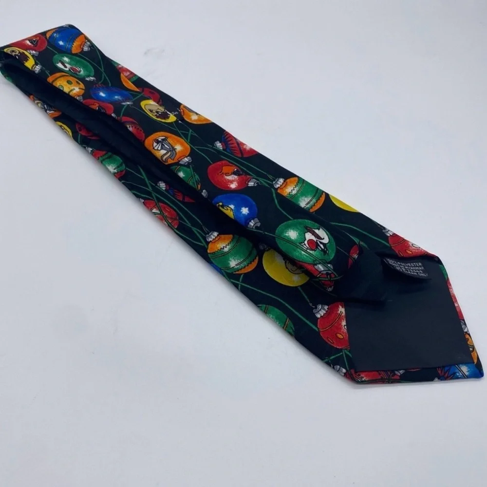 Looney Tunes Vintage Christmas Decorations Necktie 1995